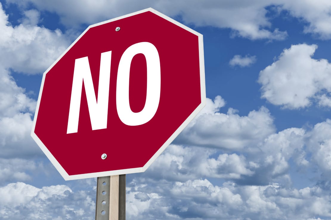 No Stop Sign Stock Photo - McMahan Law Firm