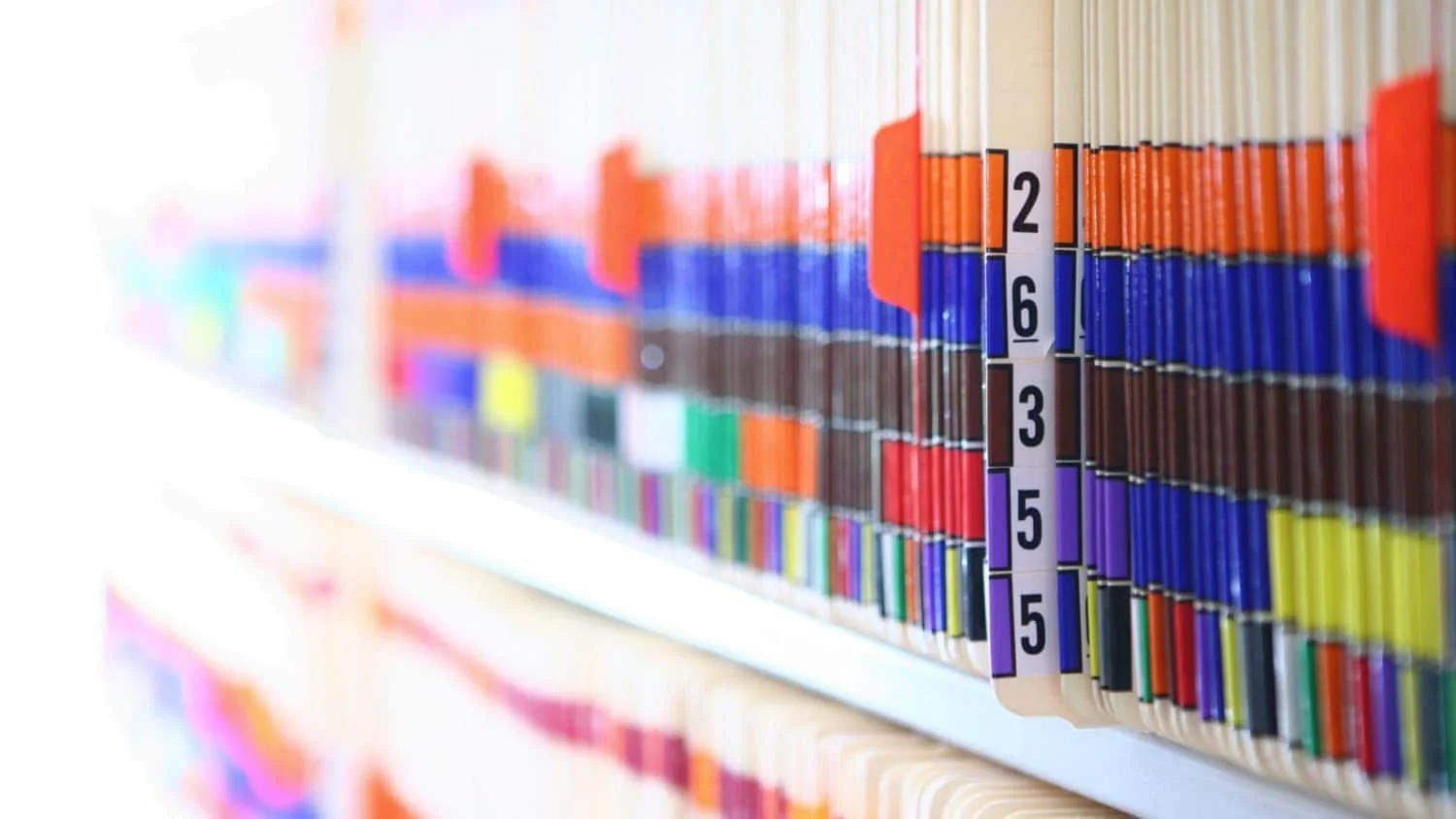 Rows Of Medical Records