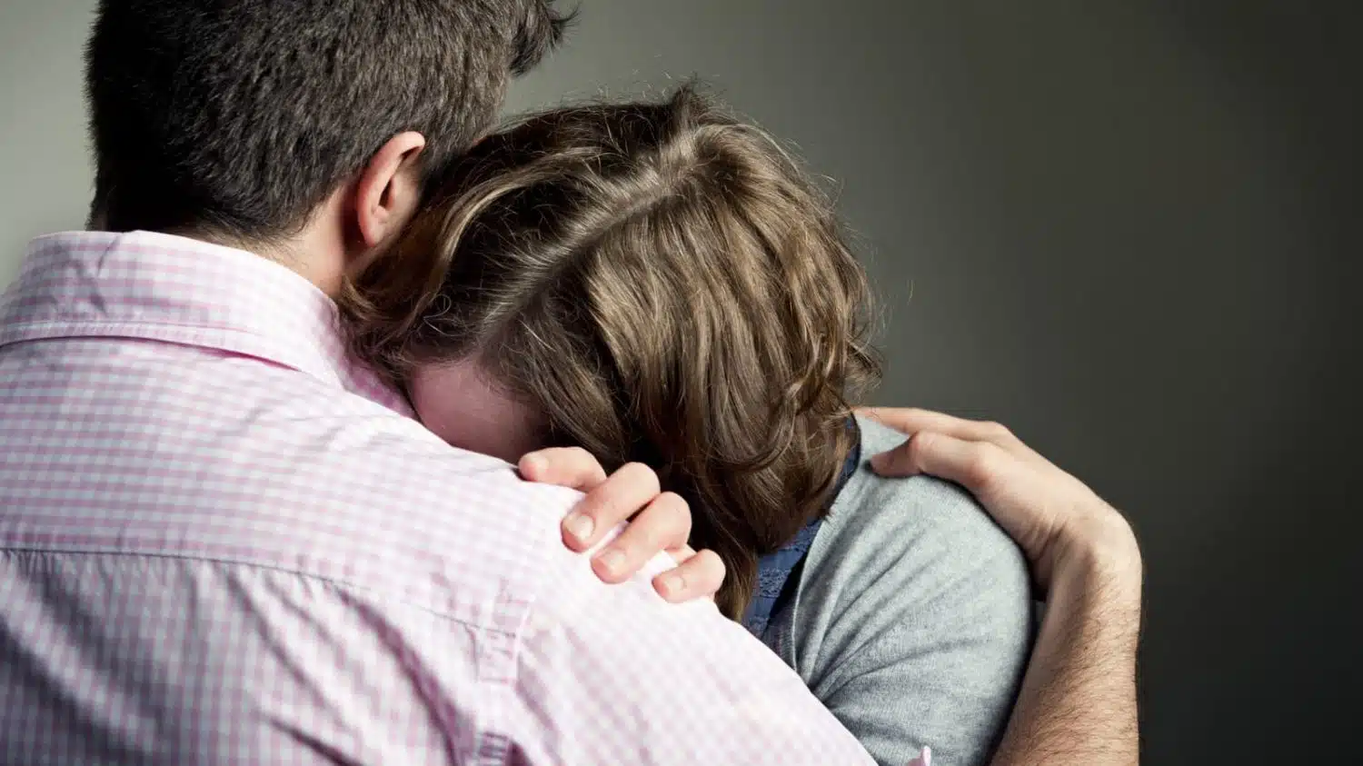 Husband Consoling Wife
